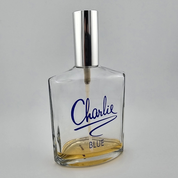 Mostly EMPTY Charlie Blue by Revlon Perfume Bottle - Picture 1 of 2